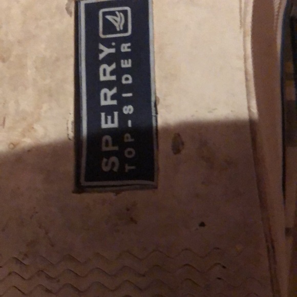 Sperry Topsiders tartan blue/white/gold good used condition 8M women’s - Picture 9 of 10